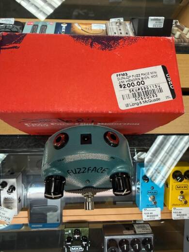 Dunlop Jimi Hendrix Fuzz Face Mini - Turquoise